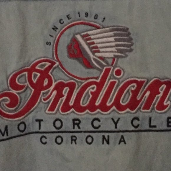Rivers End Shirts Mens Xxl Long Sleeved Indian Motorcycle Corona Denim Shirt Poshmark